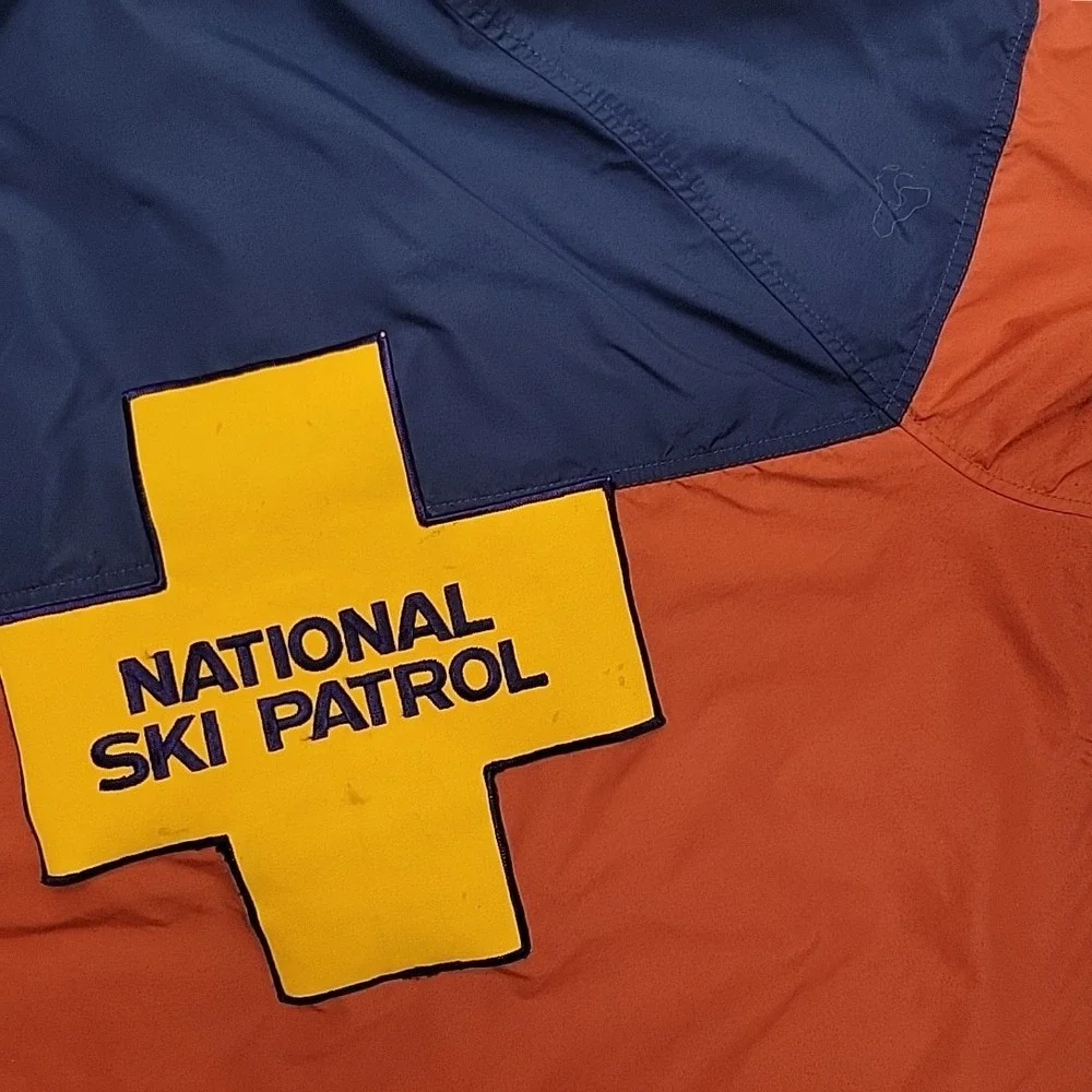 VTG The North Face Jacket Mens Large Orange National Ski Patrol Made In USA